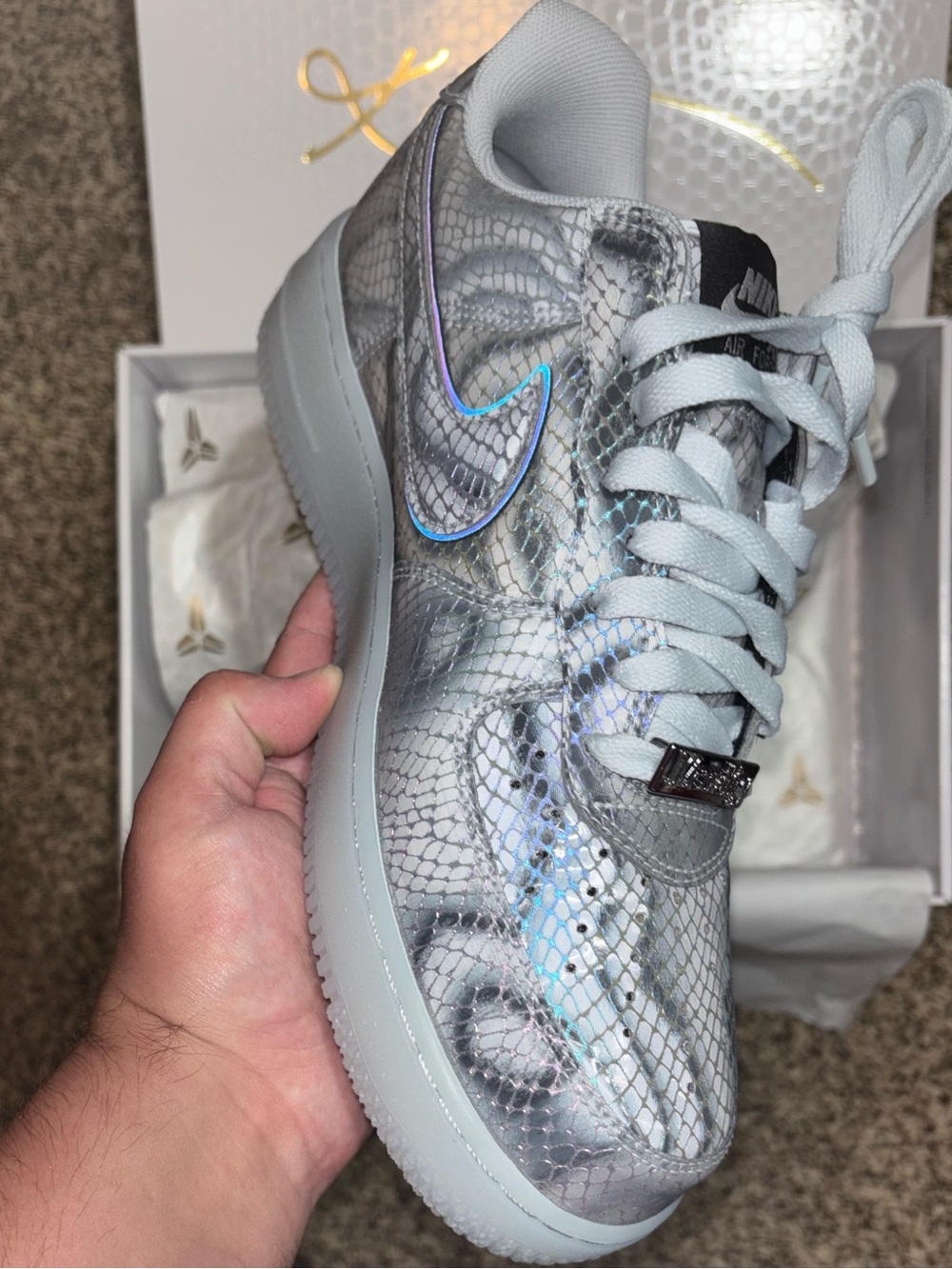 Nike Air Force 1 Low Protro ‘Kobe -Lenticular’ NEW. 8.5&9 men’s